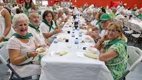 Los Mayores De Huesca Disfrutan De Su Homenaje En Unas Intensas Fiestas