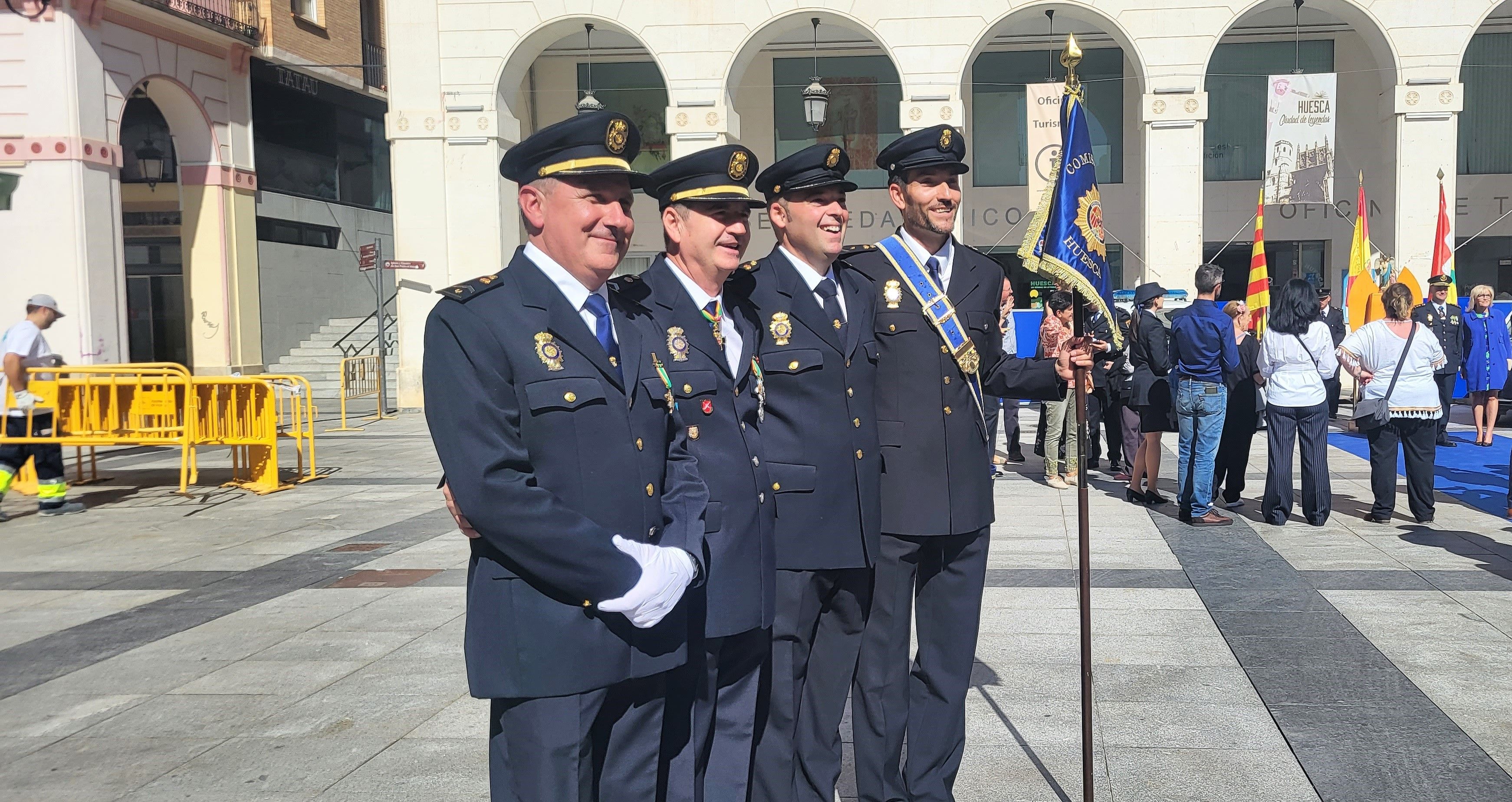 Imágenes de la Fiesta de la Policía Nacional 2022 En Huesca