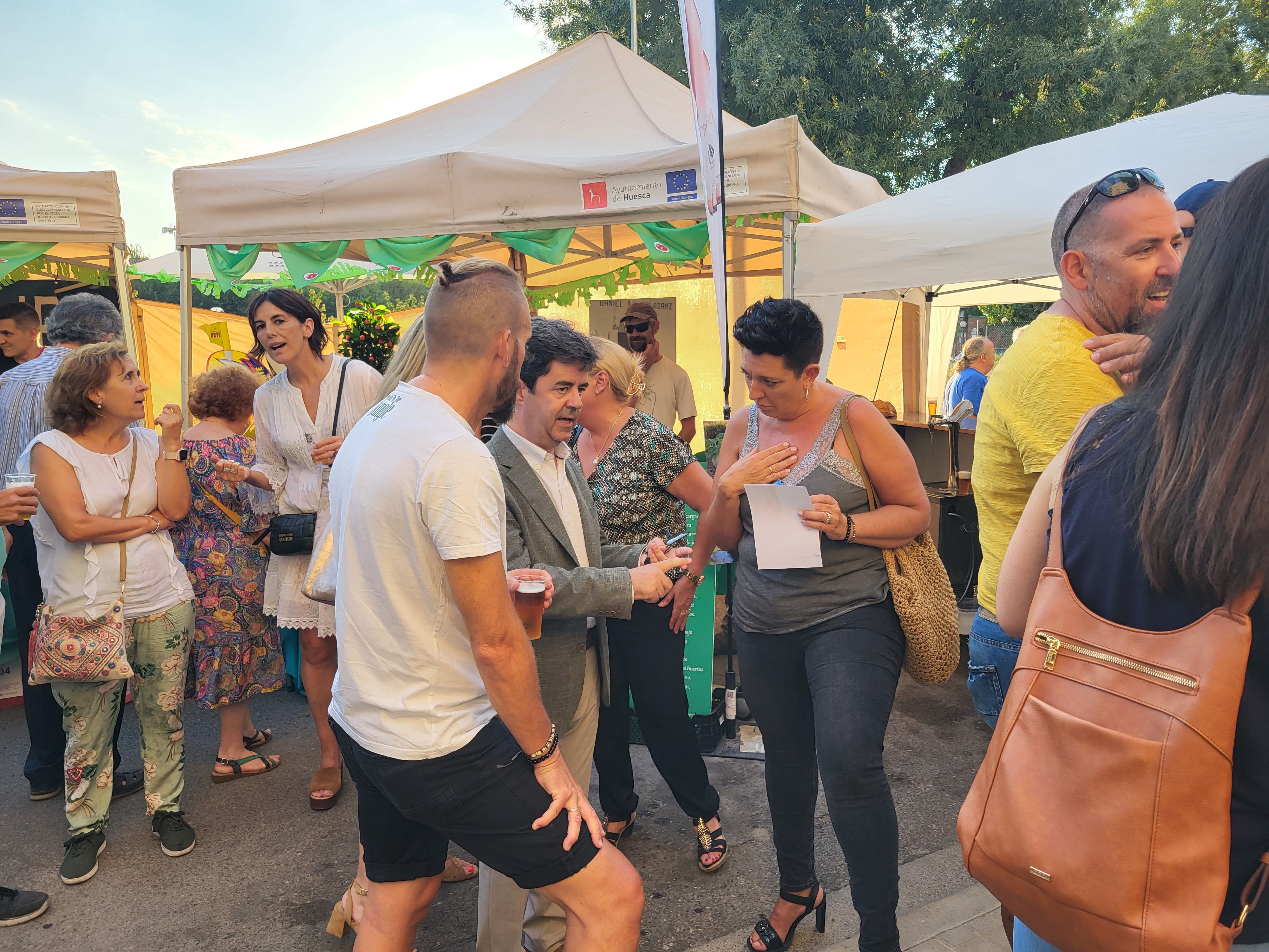 La Gran Fiesta Del Tomate Rosa De Huesca Se Celebra Con Encanto