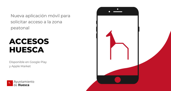 Nueva app para acceder a la zona peatonal de Huesca