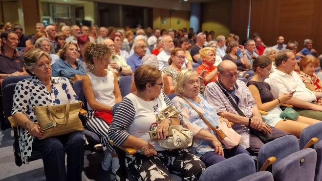 Charla sobre "Los Pilares del Tiempo". Foto Myriam Martínez