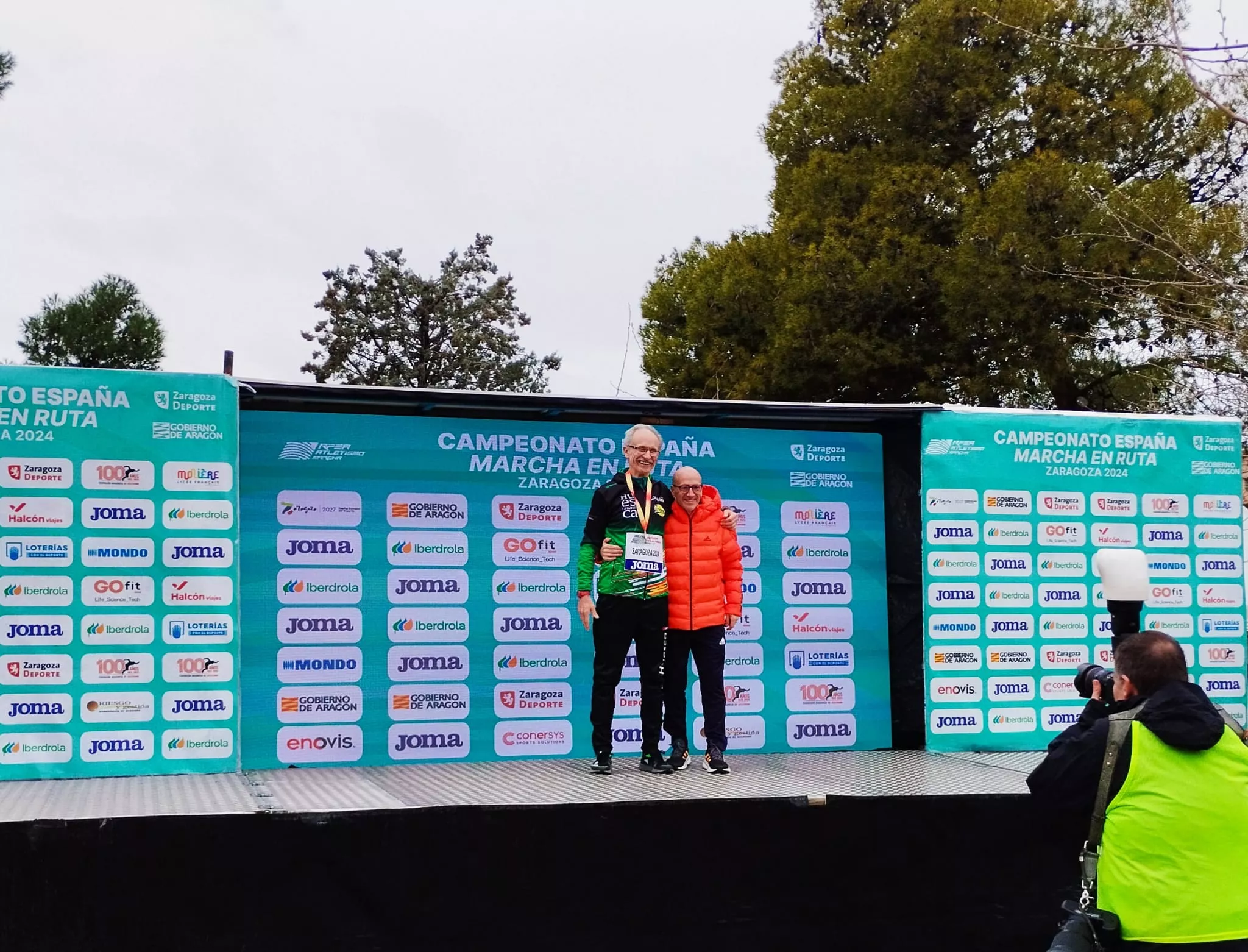 Oro y bronce de los veteranos zoitistas Ruata y Pie en un campeonato de  España con mucha marcha en Zaragoza