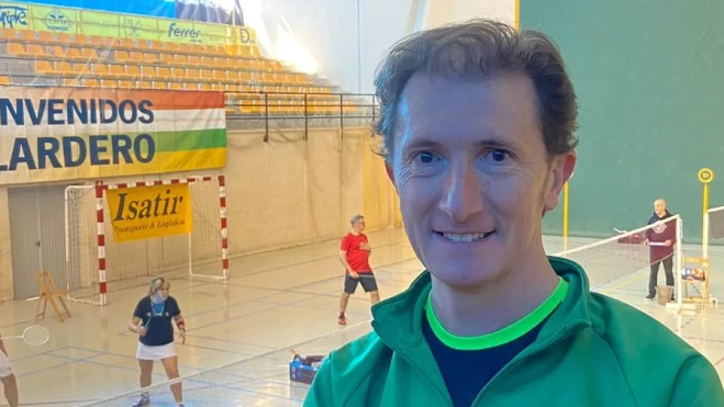 Carlos Bibián (VV Osca) en Lardero. Carlos Bibián (VV Osca) en Lardero.