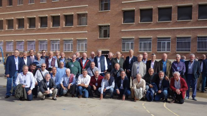 Antiguos Alumnos del colegio San Viator de Huesca de la promoción de 1972