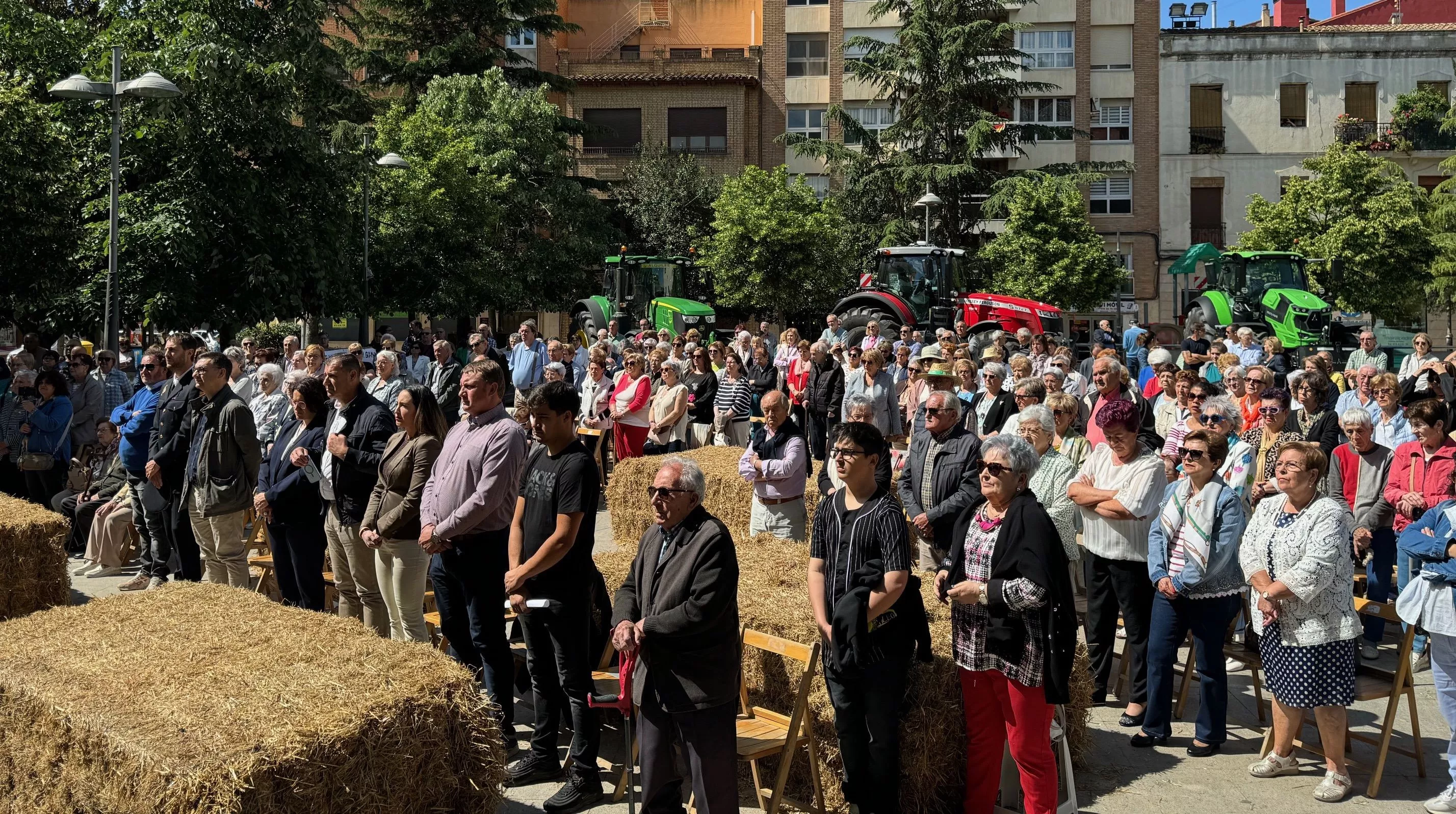 El éxito de la recuperación de San Isidro en Binéfar garantiza la  continuidad de esta fiesta