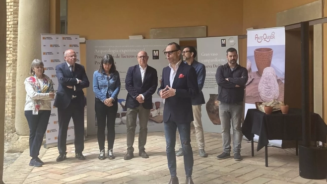 Presentación del proyecto ‘Antequesor’ en el Museo de Huesca.