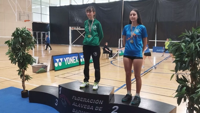 Emma Bibián (VV Osca), campeona individual en Durana