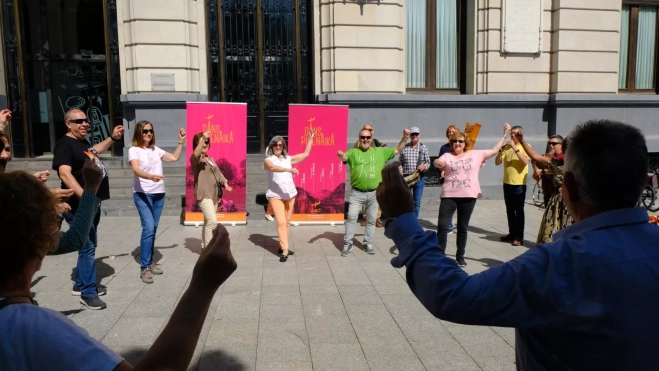 Presentación de Danspirenaika en Zaragoza