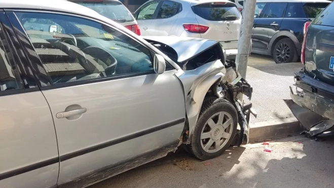 Coche que ha conducido el menor de 11 años