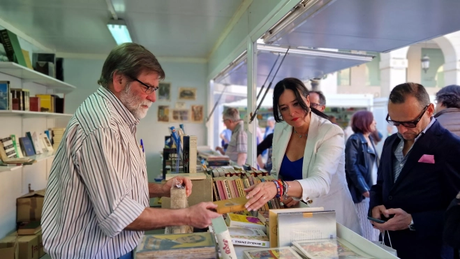 Inauguración de la 40º Feria del Libro de Huesca. Foto Myriam Martínez