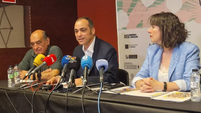 Manuel Avellanas, Carlos Sampériz y Estela Rasal. Foto Myriam Martínez