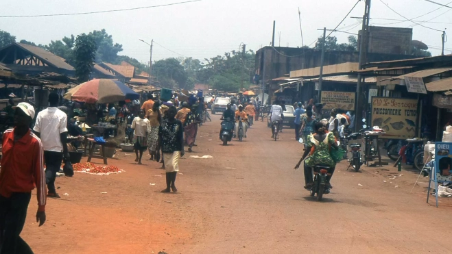 Un poblado en Togo