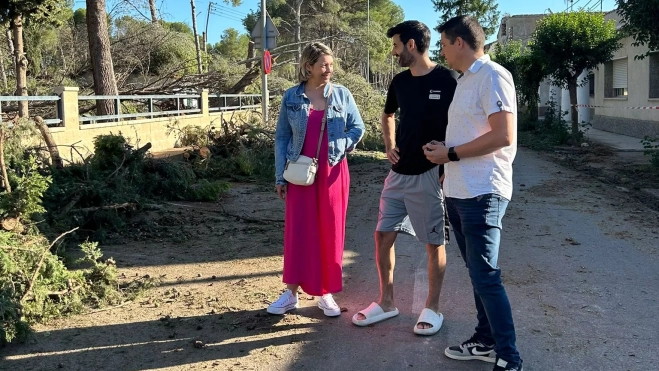 Antonio Biescas y Tatiana Sánchez en El Temple