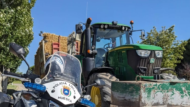 En el accidente se vio involucrado un tractor.