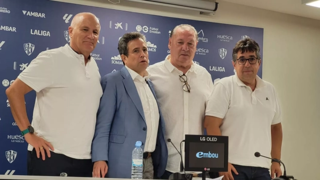 Cuco Lanau, Manuel Ollé, Agustín Lasaosa y Javier Cruz