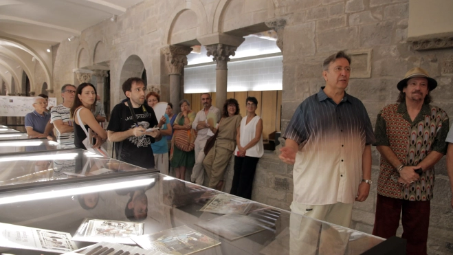 Exposición de Luis Delgado en el Museo Diocesano de Jaca.