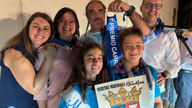 La Kraba, ganadores del concurso de carrozas.