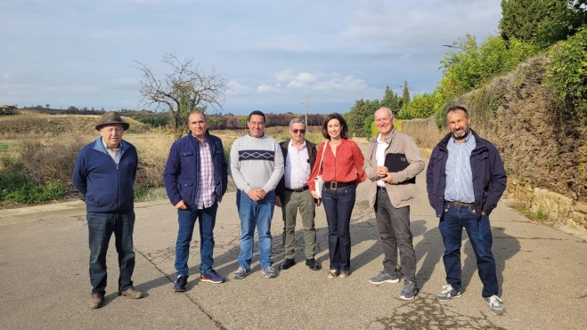 Encuentro de Arminio con alcaldes de la zona en Farasdués.