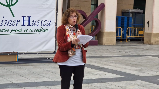 Jornada intergeneracional 2024 organizada por Alzhéimer Huesca. Foto Myriam Martínez 