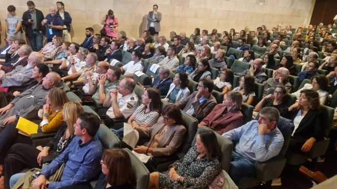 La Fundación Cruz Blanca celebra en Huesca su 20º aniversario. Foto Myriam Martínez