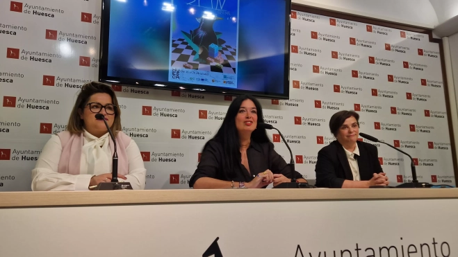 Sonia Latre, Lorena Orduna y Pilar Barrio. Foto Myriam Martínez