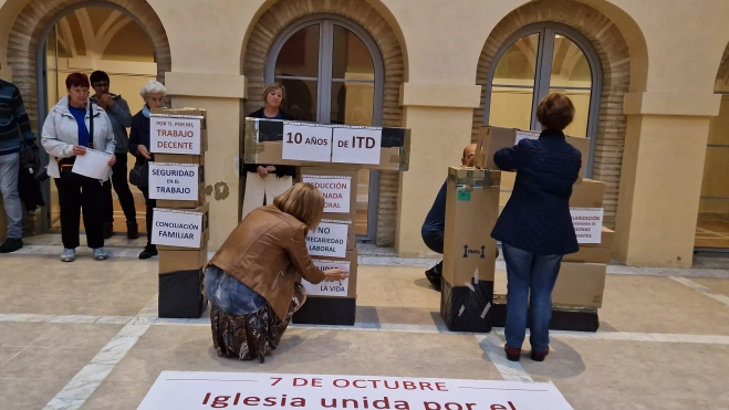  Jornada Mundial de la Iglesia por el Trabajo Decente. Foto Myriam Martínez 