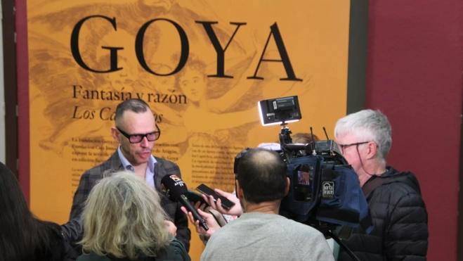 Exposición ‘Goya, fantasía y razón Los Caprichos’ en el Archivo Provincial de Huesca. Foto Carlos Neofato