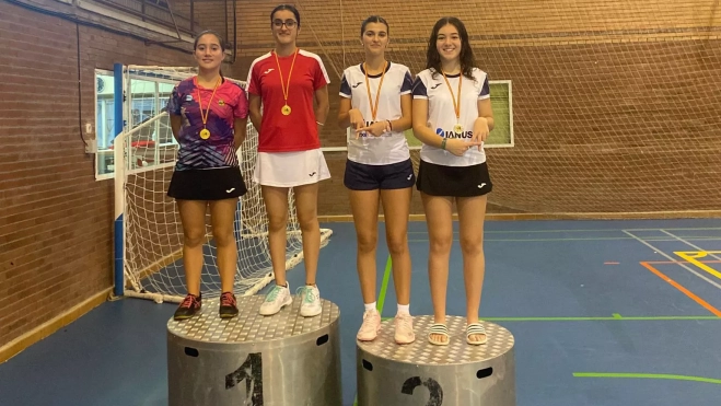 Andrea Mingarro, subcampeona de dobles en Guadarrama.