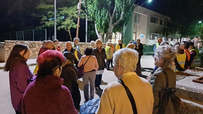 Al final de la jornada, se leyó un manifiesto ante el CRS Santo Cristo de los Milagros.