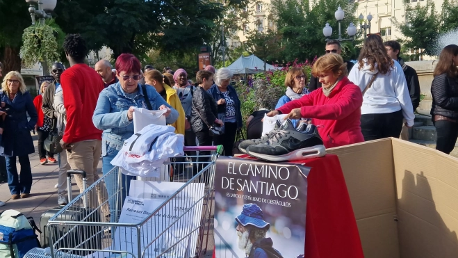 Día de las Personas sin Hogar en Huesca. Foto Myriam Martínez 