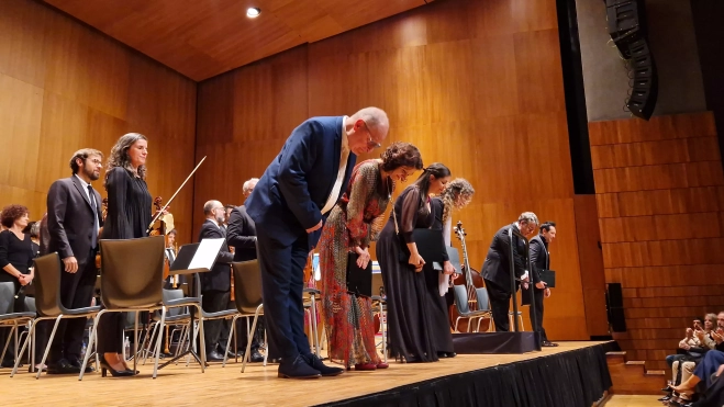 Concierto del 60 hermanamiento de Huesca y Tarbes. Foto Myriam Martínez