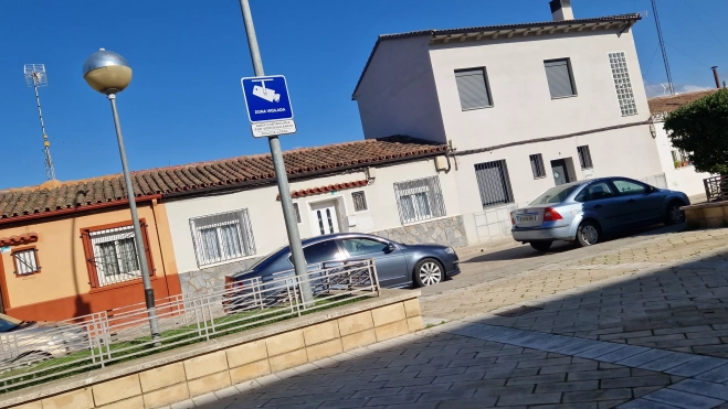 Plaza de la Música de Huesca, en el barrio del Perpetuo Socorro. Foto Myriam Martínez