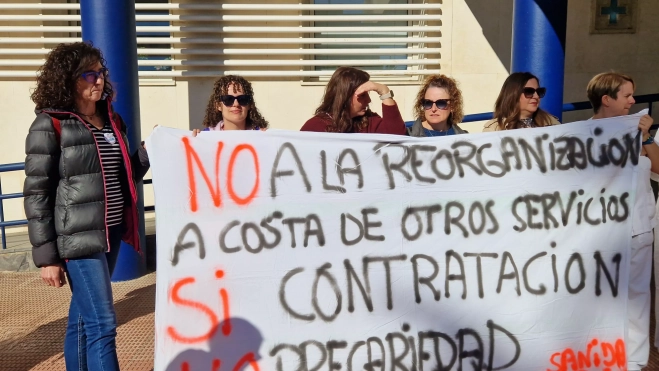 Macarena Cancer, en primer término. Foto Myriam Martínez 