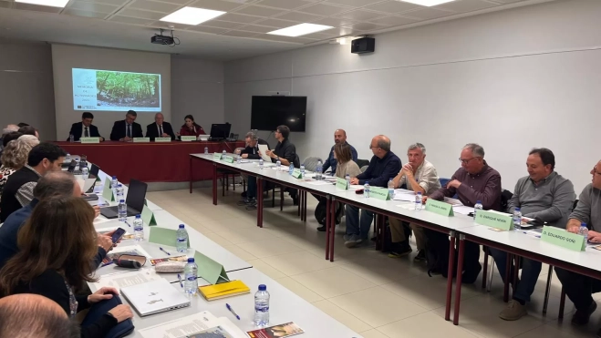 Reunión del Patronato del Parque de Ordesa en Huesca.