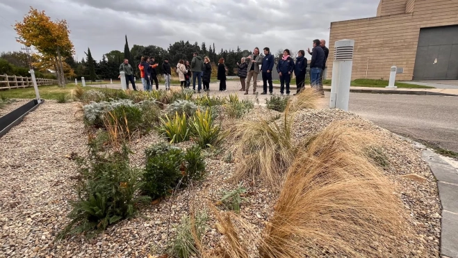 Nuevo jardín seco del CDAN.