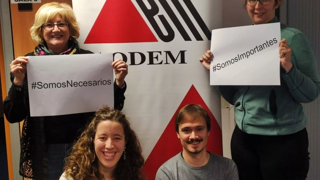 Apoyo de Aodem a la campaña Somos Importantes, Somos Necesarios.