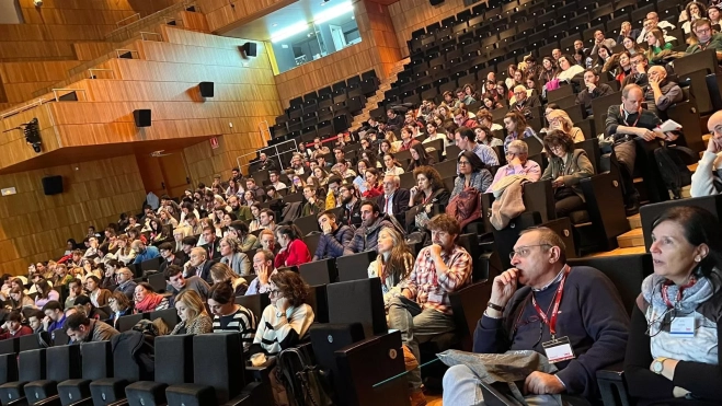 Asistentes a la jornada internacional de Humeco y 