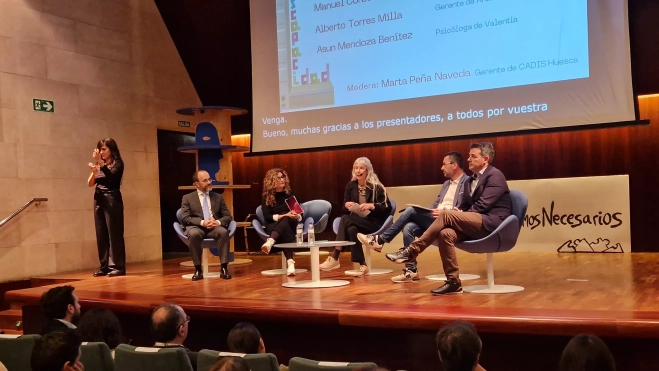 Día de las Personas con Discapacidad 2024 y Premio Cadis Huesca para Paco Ratia. Foto Myriam Martínez