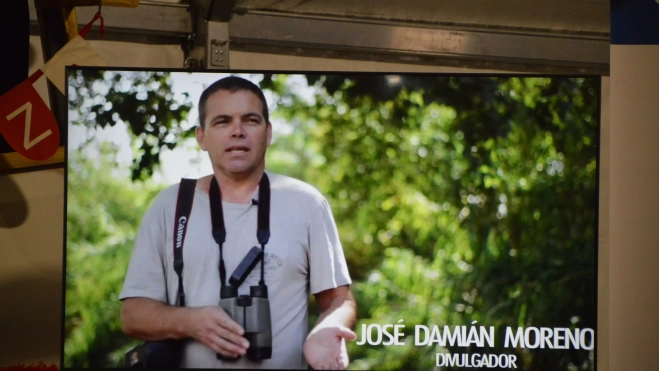 Se proyectó un documental sobre José Damián Moreno.