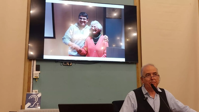 Jesús Inglada durante su conferencia