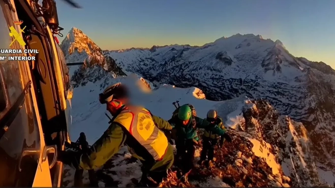 Rescate en la Montañeta.