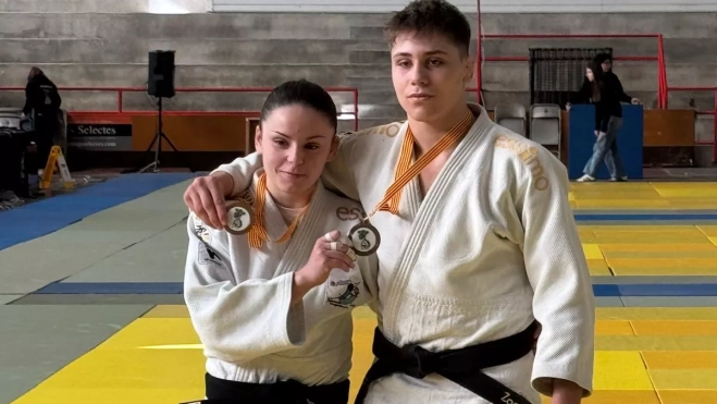 Sandro Pla y Yesenia Padilla, medallas de bronce