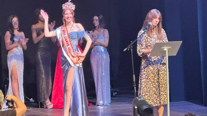 Inés Gurrea, coronada Miss Grand Aragón.