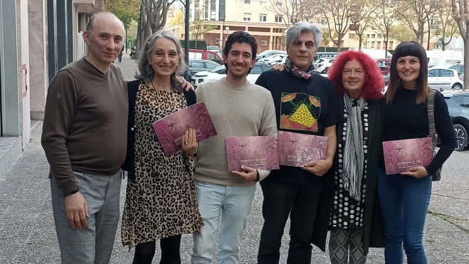Georges Ward, Conchita Morera, Juan Morata, Josema Carrasco, Trinidad Ruiz Marcellán y Estela Puyuelo. Georges Ward, Conchita Morera, Juan Morata, Josema Carrasco, Trinidad Ruiz Marcellán y Estela Puyuelo.