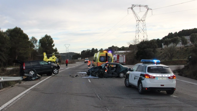 Imagen del lugar del accidente.