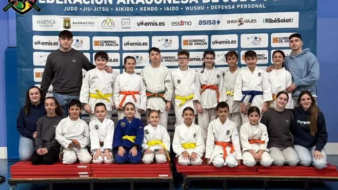 Club Judo Huesca en Binéfar.