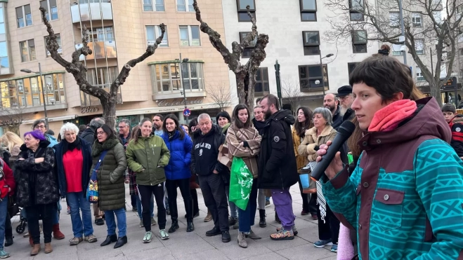 Marta Rapún se dirige a los participantes. Foto Mercedes Manterola Marta Rapún se dirige a los participantes. Foto Mercedes Manterola