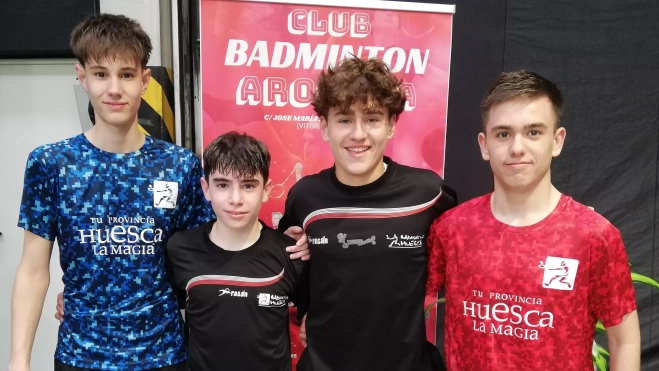 Iván Rubio, Hugo Gállego, Jorge Royo y Erik Castañeda en Vitoria Iván Rubio, Hugo Gállego, Jorge Royo y Erik Castañeda en Vitoria