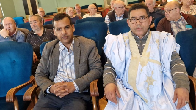 Mohamed Yumani y Omar Yuli. Foto Myriam Martínez Mohamed Yumani y Omar Yuli. Foto Myriam Martínez