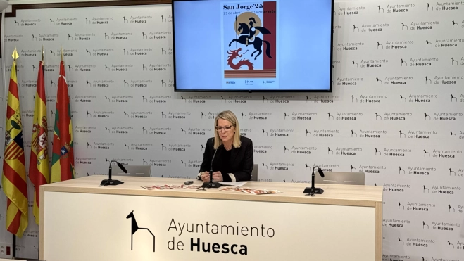 Nuria Mur ha presentado la programación festiva del Día de San Jorge. Nuria Mur ha presentado la programación festiva del Día de San Jorge.